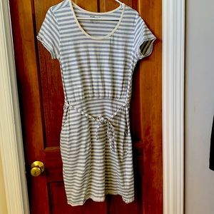 Pact Organic striped dress. Like new